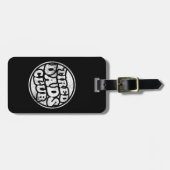 Tired Vaters Club Funny Gepäckanhänger (Vorderseite horizontal)