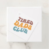Tired Vaters Club Funny Geschenkanhänger (Beispiel)