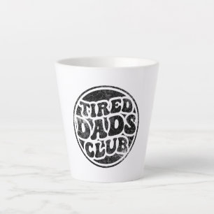 Tired Vaters Club Funny Milchtasse
