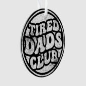 Tired Vaters Club Funny Ornament (Vorderseite)