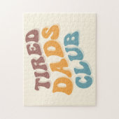 Tired Vaters Club Funny Puzzle (Vertikal)