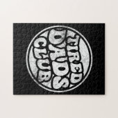 Tired Vaters Club Funny Puzzle (Horizontal)