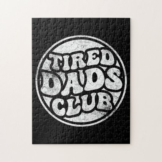 Tired Vaters Club Funny Puzzle (Vertikal)