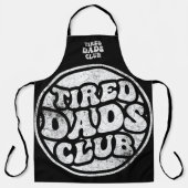 Tired Vaters Club Funny Schürze (Vorderseite)