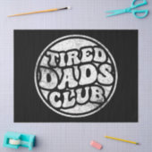 Tired Vaters Club Funny Seidenpapier (Basteln)