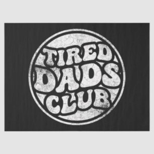 Tired Vaters Club Funny Seidenpapier