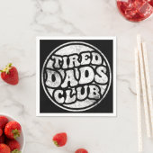 Tired Vaters Club Funny Serviette (Beispiel)