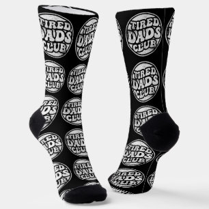 Tired Vaters Club Funny Socken