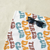 Tired Vaters Club Funny Strandtuch (Beispiel)