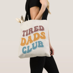 Tired Vaters Club Funny Tasche