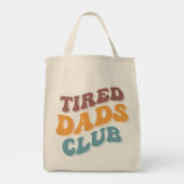 Tired Vaters Club Funny Tragetasche (Rückseite)