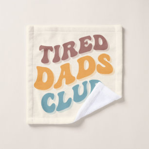 Tired Vaters Club Funny Waschlappen