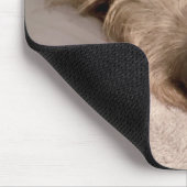 Tired young Irish Wolfhound Mousepad (Ecke)