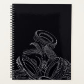 Tires Planner Calendar Notebook Planer (Vorderseite)