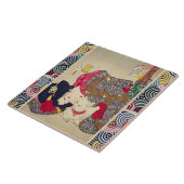 TIRESOME, JAPANISCHE FRAU MIT WEISSER KATZE FLIESE (Seite)