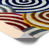 TIRESOME, JAPANISCHE FRAU MIT WEISSER KATZE POSTER (Ecke)