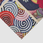 TIRESOME, JAPANISCHE FRAU MIT WEISSER KATZE SEIDENPAPIER (Detail)