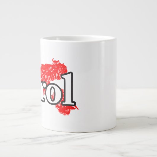 Tirol Jumbo-Tasse (Vorderseite)