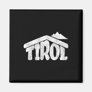 Tirol Österreich Alpen Skifahren Schnee Paradies H Magnet
