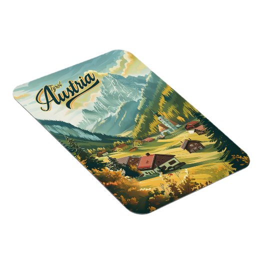 Tirol Österreich Magnet (Rechte Seite)