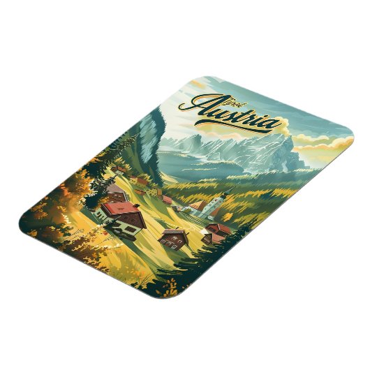 Tirol Österreich Magnet (Linke Seite)