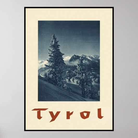Tirol Österreich Poster (Vorne)