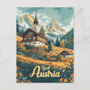 Tirol Österreich Postkarte