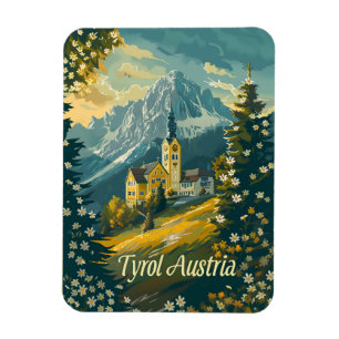 Tirol Österreich Vintage Magnet