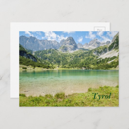 Tirol Postkarte (Vorne/Hinten)