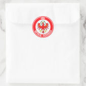 Tirol Round Emblem Runder Aufkleber (Tasche)