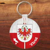 " Tirol und Wappen ... Schlüsselanhänger (Vorderseite)