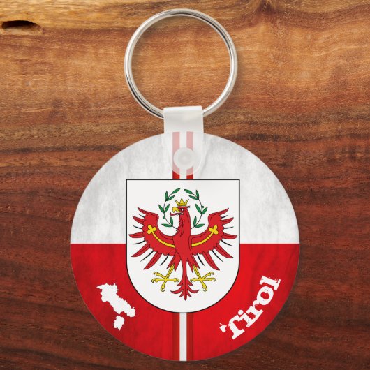 " Tirol und Wappen ... Schlüsselanhänger (Vorderseite)