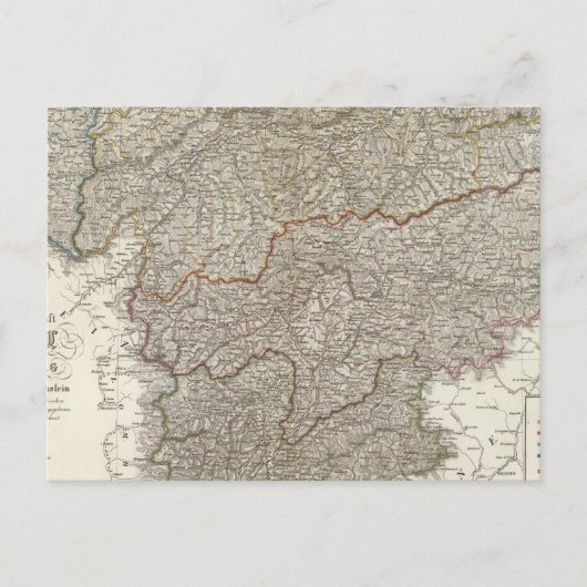 Tirol, Voralberg, Liechtenstein Postkarte (Vorderseite)