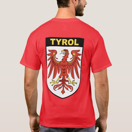 Tirol-Wappen Shirt (Rückseite)