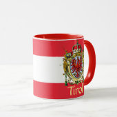 Tirol-Wappen Tasse (VorderseiteRechts)