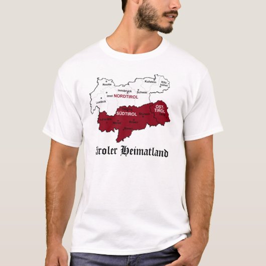 Tiroler Heimatland T-Shirt (Vorderseite)