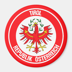 Tiroler RundEmblem Magnet