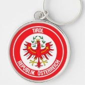 Tiroler RundEmblem Schlüsselanhänger (Vorne)