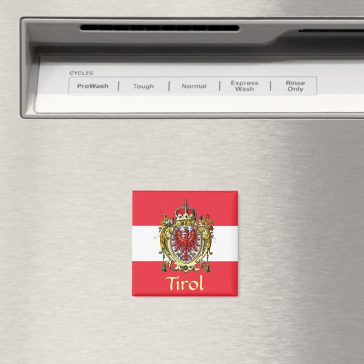 Tiroler Wappen Magnet (In Situ (Geschirrspüler))
