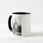 Tirollian ländliches Mädchen, 1817 Tasse (Vorderseite Links)