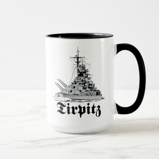 Tirpitz Matrosen Tasse (Rechts)