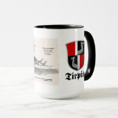 Tirpitz-Schlachtschiff-Tasse Tasse (VorderseiteRechts)