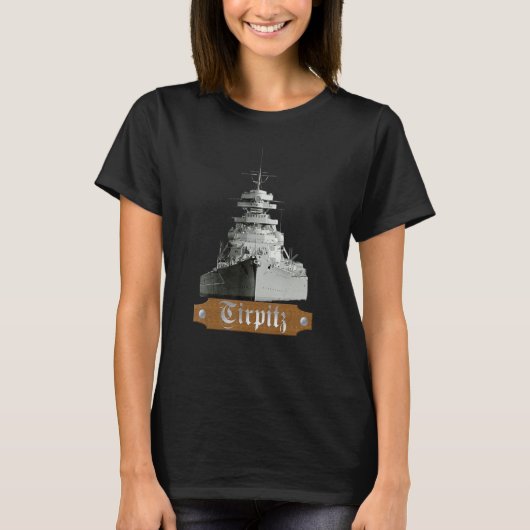 Tirpitz WWII Navy T-Shirt (Vorderseite)