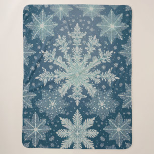 Tirrinia Snowflake Design Sherpadecke