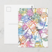 Tiruchirappalli Tamil Nadu City Map Postkarte (Vorne/Hinten)