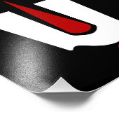 Tirupati Tilak SIgn Fotodruck (Ecke)