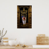 Tirupati Venkateshwara Swamy Poster (Küche)