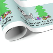 Tis besser zum als zu geben empfangen geschenkpapier (Rolleneckpunkt)