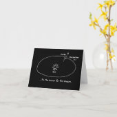 'tis die Grund-Mitteilungskarten - Schwarzes Karte (Gelbe Blume)