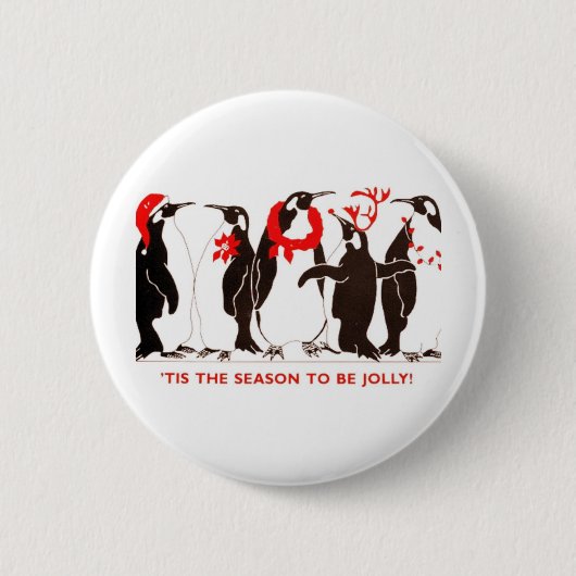 Tis die Jahreszeit Button (Vorderseite)